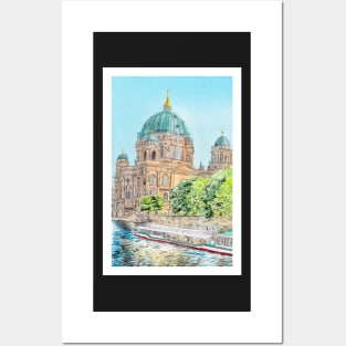 Berliner Dom, Germany Posters and Art